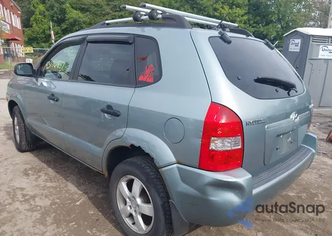 2008 Hyundai Tucson Gls из США, поврежденный, VIN KM8JM12B98U734116